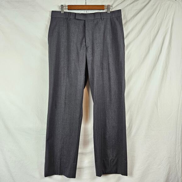 BOSS by HUGO BOSS Other - Boss Hugo Boss James‎ Brown Virgin Wool Pants, size 34R